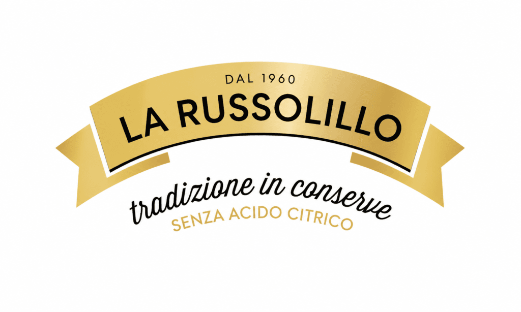 La Russolillo logotyp italiensk producent traditionella konserver sedan 1960