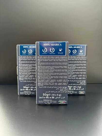 Caffè Borbone 100% Arabica Nespresso kompatibla kaffekapslar 30 pack, 30 kapslar - Innehåll