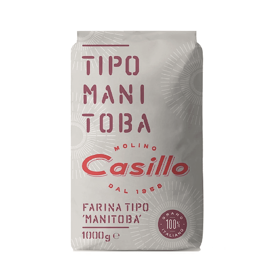 Casillo Manitoba mjöl 1 kg italienskt vetemjöl
