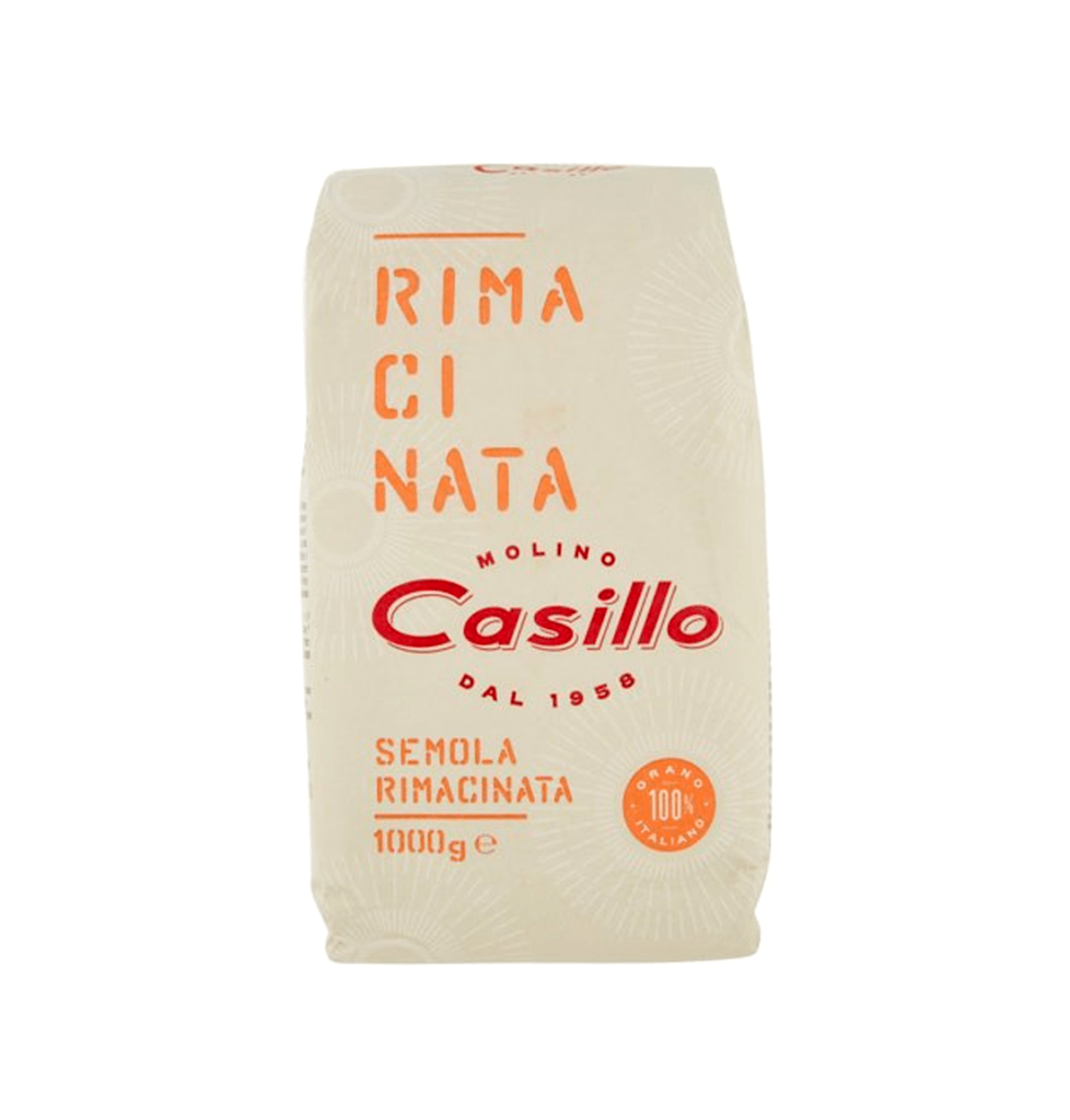 Casillo Semolina Rimacinata 1kg italiensk durumvetesemolina