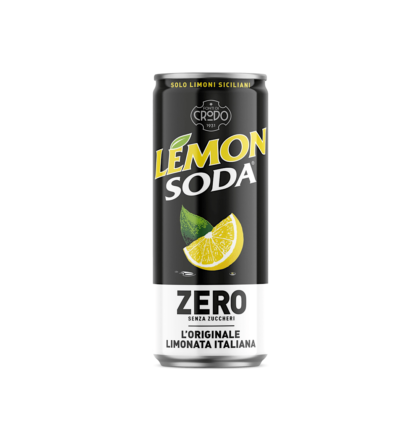 Lemonsoda Zero 33cl italiensk citronläsk utan socker
