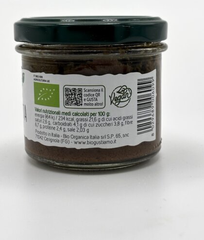 Bio Gustiamo La Bruschetta di Olive 100 g - naringsvarden