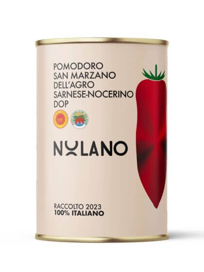 Nolano San Marzano DOP – Italienska hela tomater 400 g