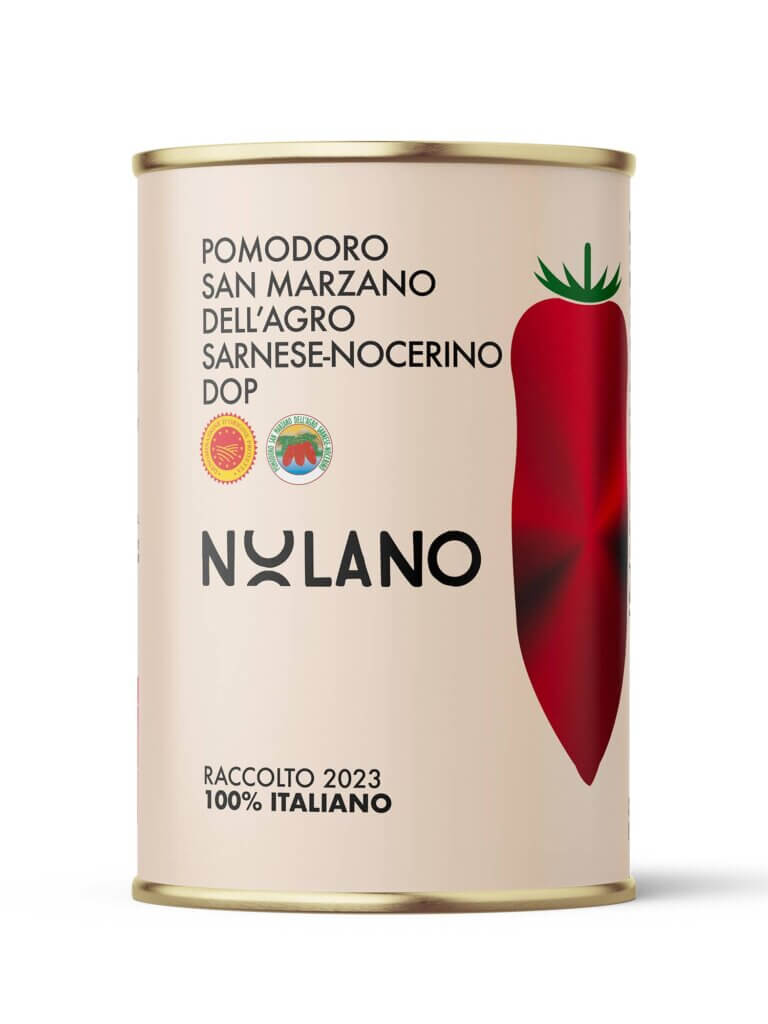Nolano San Marzano DOP – Italienska hela tomater 400 g