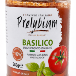 PRELYBIUM Basilico fardig tomat- och basilikasas 280 g - framsida