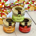 RIVELIA Mignon Spreads Gift Box – presentbox med tre italienska minikrämer