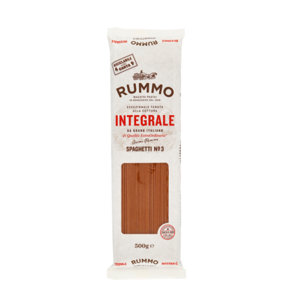 Rummo Fullkornsspaghetti Nr 3 500 g – italiensk fullkornspasta
