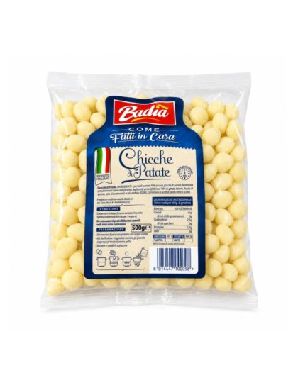 Potatisgnocchi, 500 g – Badia
