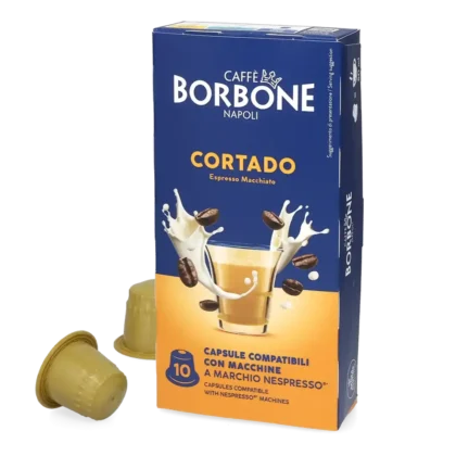 Cortado-kapslar till Nespresso, 10 st – Caffè Borbone